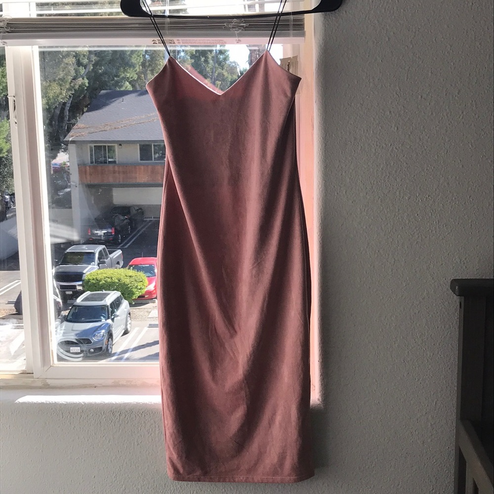Rose fitted dress